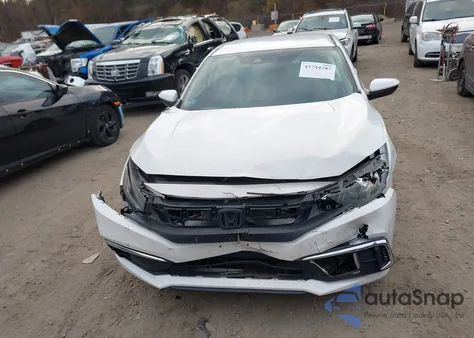 2020 Honda Civic Lx из США, поврежденный, VIN 19XFC2F6XLE010085